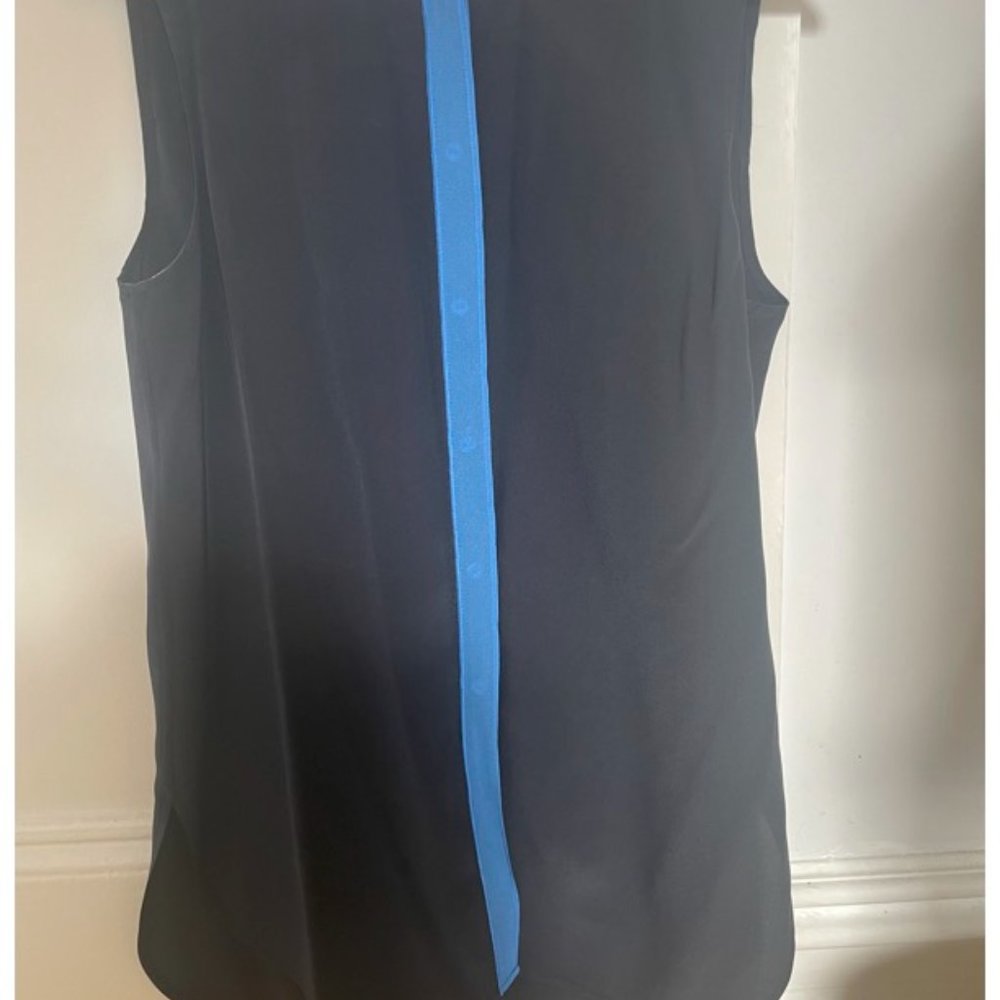 Vince Top - Color Tipped in Coastal/Danube, Size XS